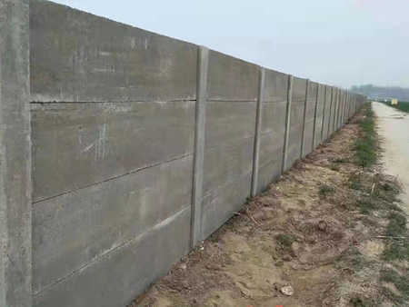 滨州围墙工程案例